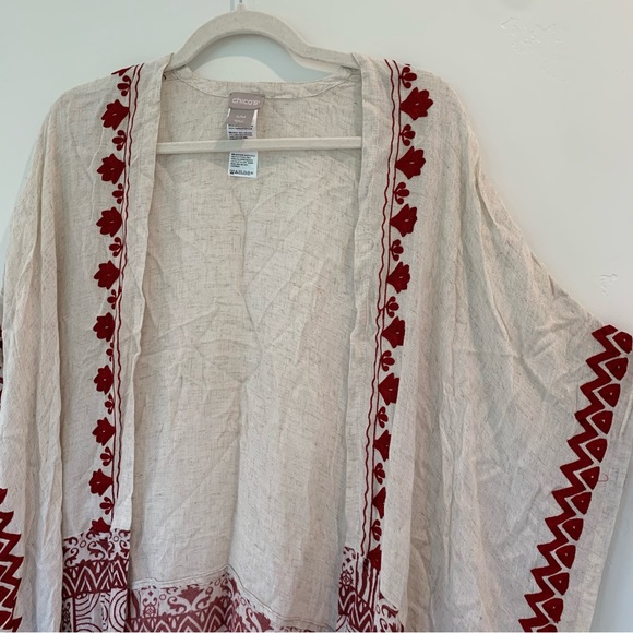 Chicos Open Cardigan - Picture 2 of 6